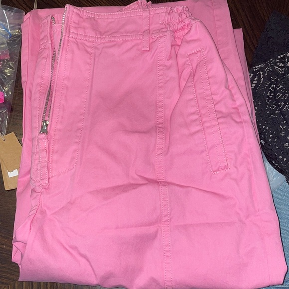 NWT Skims High Waisted Pants Ltd Edition Pink - Picture 3 of 4